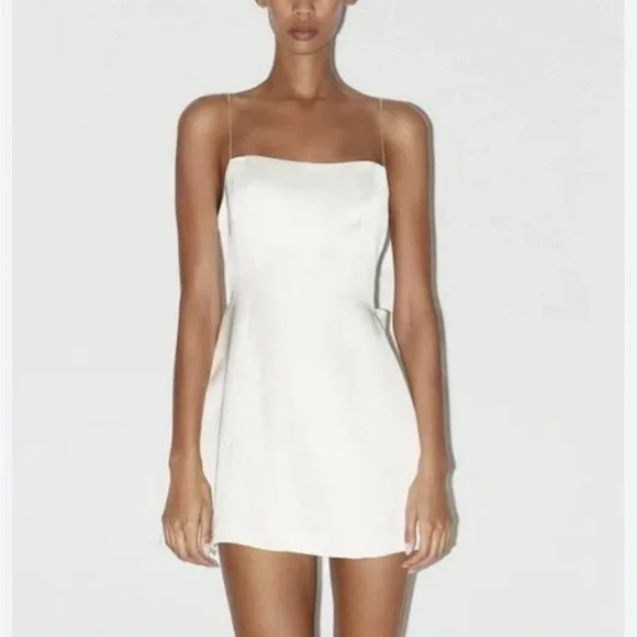 NWT Zara 3157/371/251 Satin Bow Back Mini Dress S is available for purchase on au PAY Market - Imported Goods Online Store Co.Ltd. | au PAY Market - Online Shopping Site NWT Zara 3157/371/251 Satin Bow Back Mini Dress S is available for purchase on au PAY Market - Imported Goods Online Store Co.Ltd. | au PAY Market - Online Shopping Site